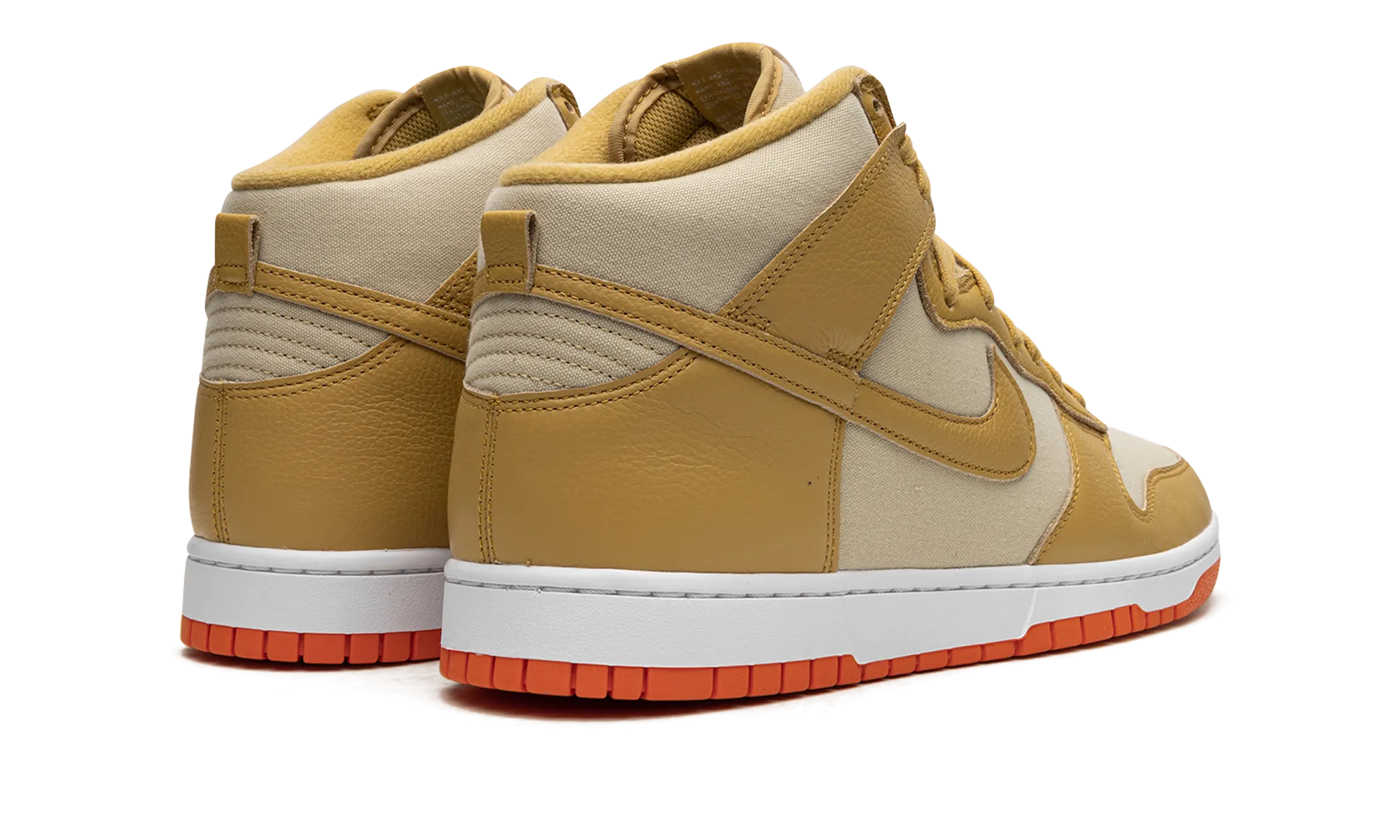 Dunk High "Gold Canvas" Fashion Edge