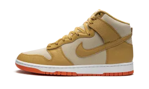 Dunk High "Gold Canvas" Flex Movement Bold Style
