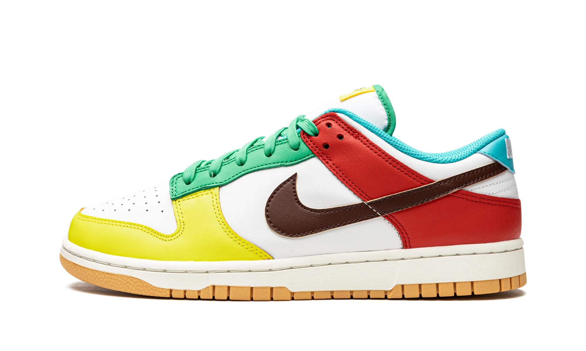 Dunk Low "Free 99 - White" Active Ride Fit Grip Comfort