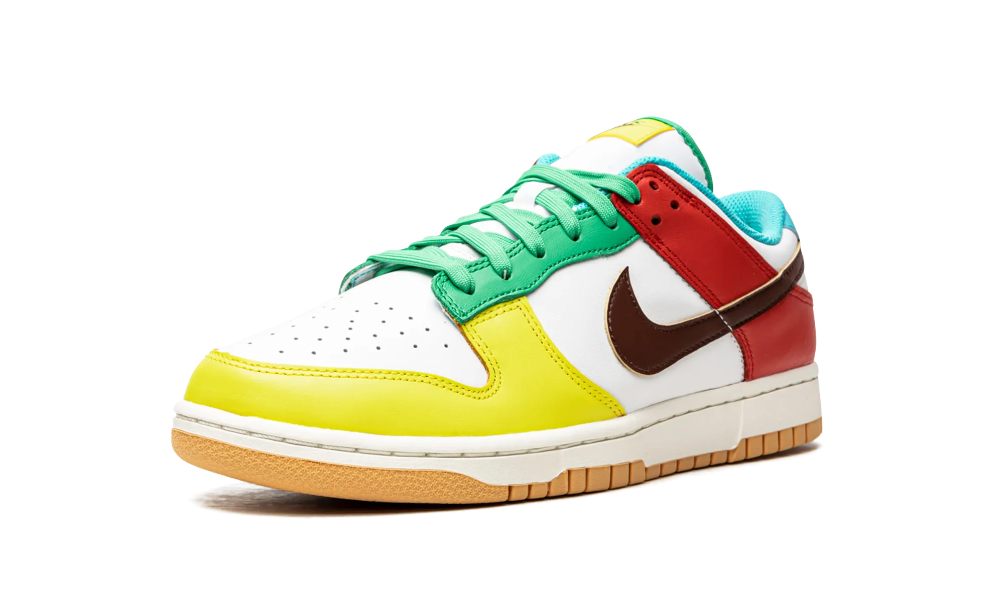 Dunk Low "Free 99 - White" Classic Color