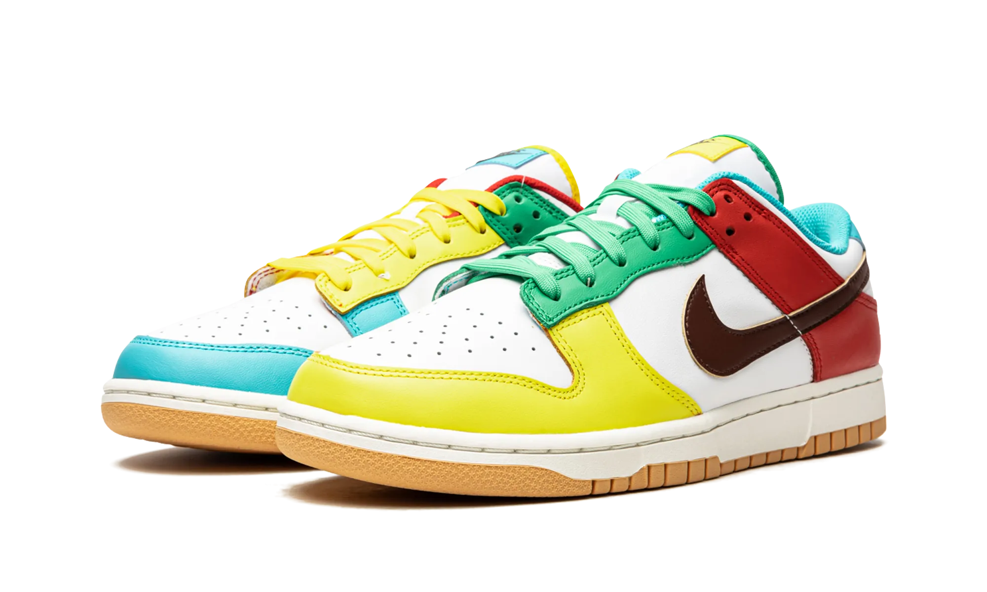 Breathable Linings Skate Ready Performance Dunk Low "Free 99 - White"