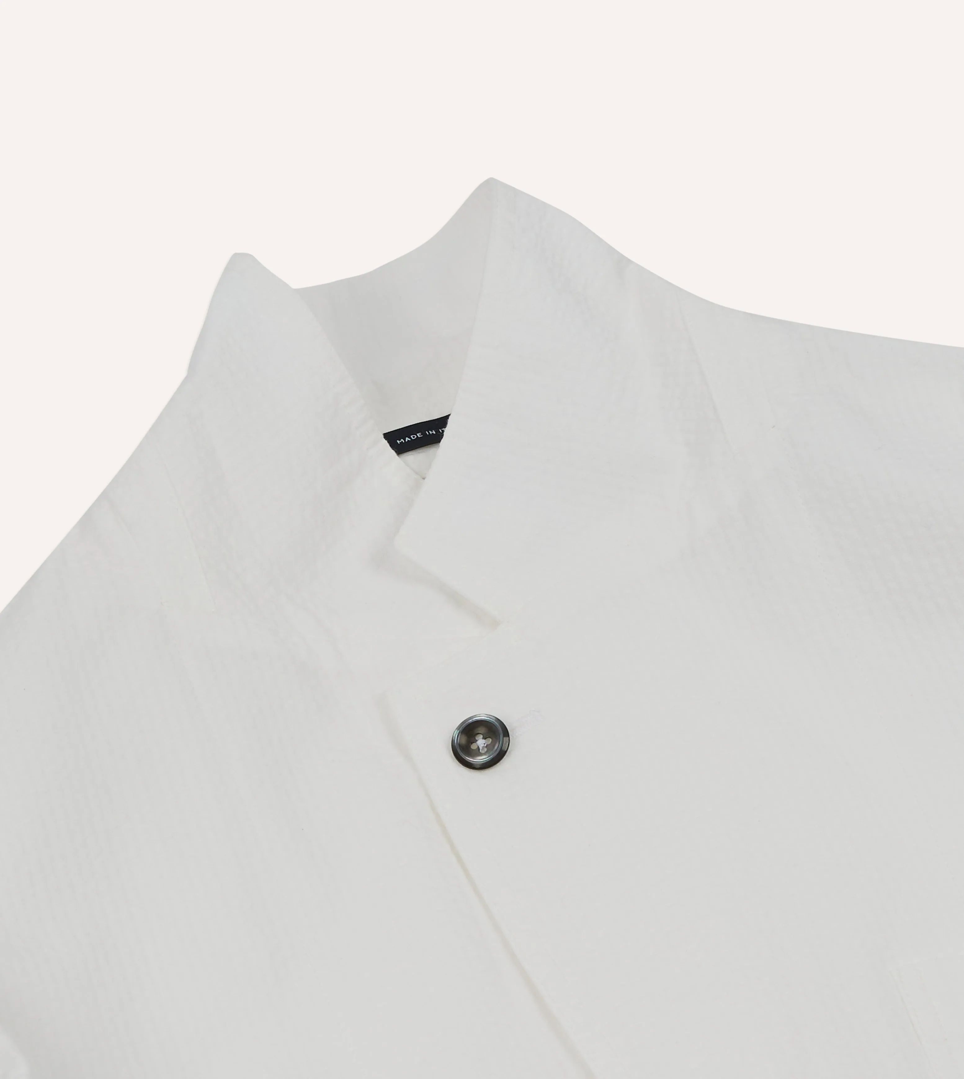 Michael McGregor for Drake??s White Seersucker Games Blazer Mk. I Timeless Piece