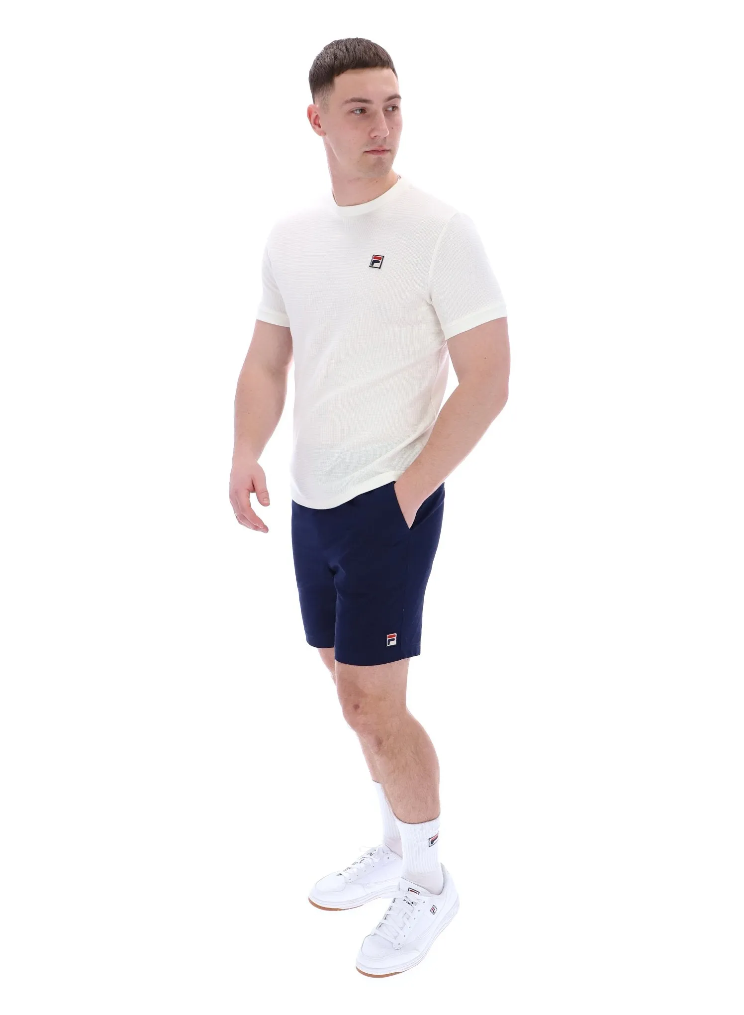 Ash Micro Waffle Ringer T-Shirt Active Fit