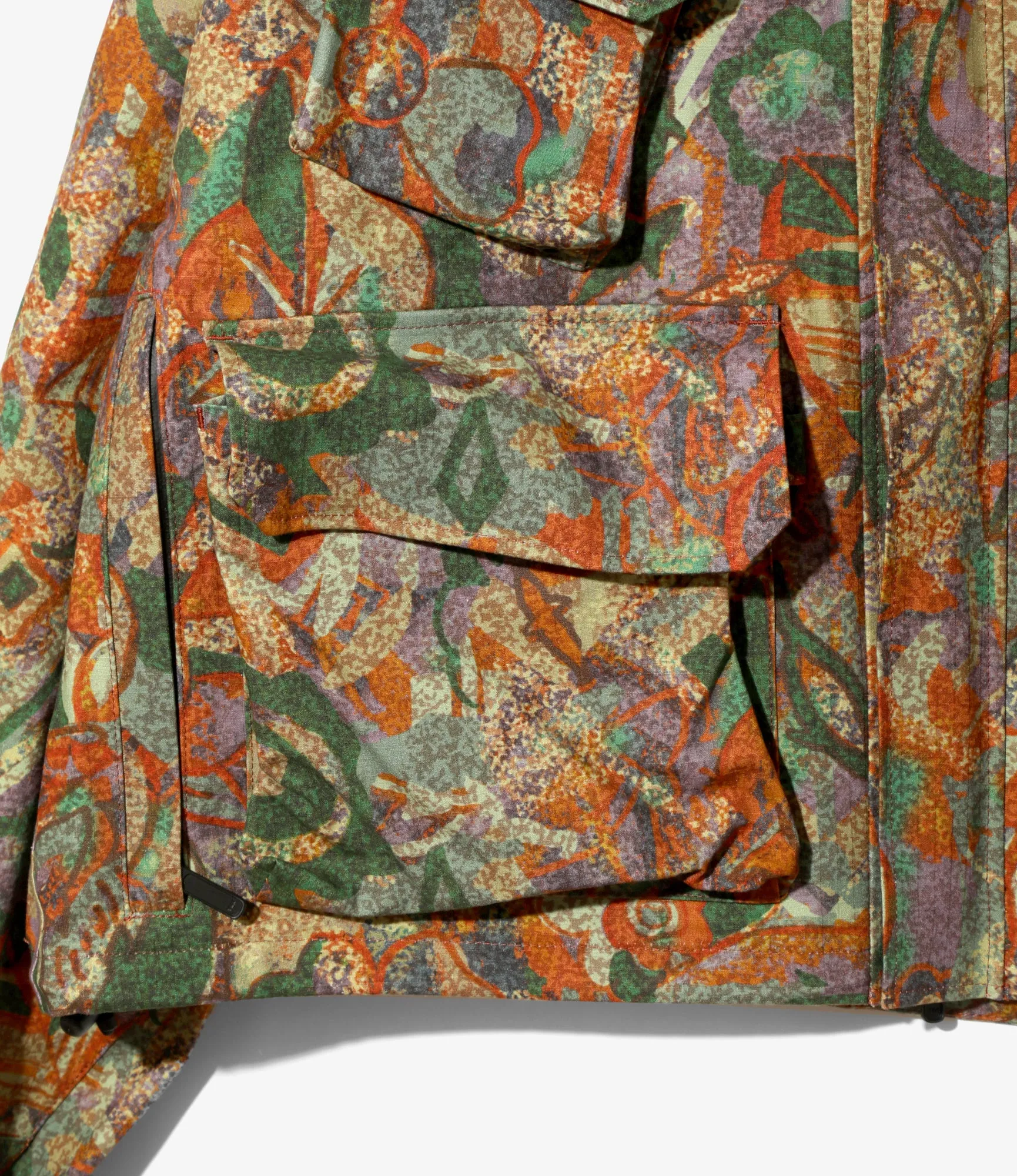 River Trek Jacket ?C 'EZO Forest' 3-Layer Ripstop Cotton snag resistant Cozy Comfort