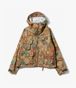 Old Style AntiPillingFinish River Trek Jacket ?C 'EZO Forest' 3-Layer Ripstop Cotton