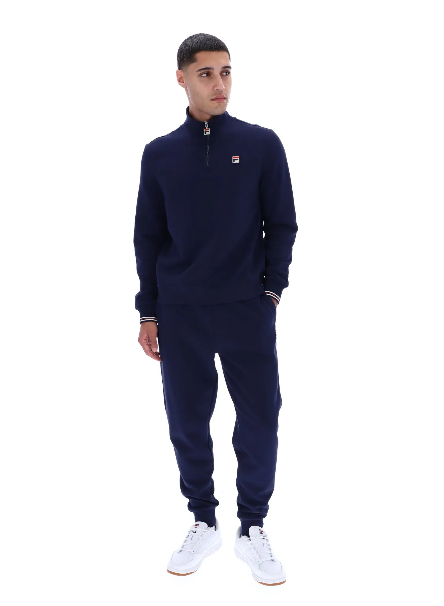 Ramy F Box 1/4 Zip Up Jumper dry cleanable