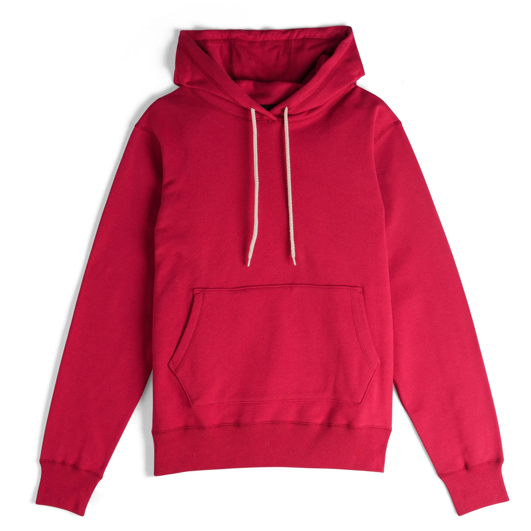Bar Hopping Pullover Hoodie - Heavyweight Terry - Red