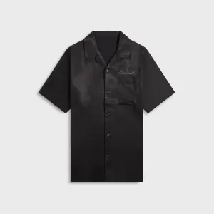 Maharishi 6098 Tiger Dragon Camp Collar Shirt - Black Casual Work Look