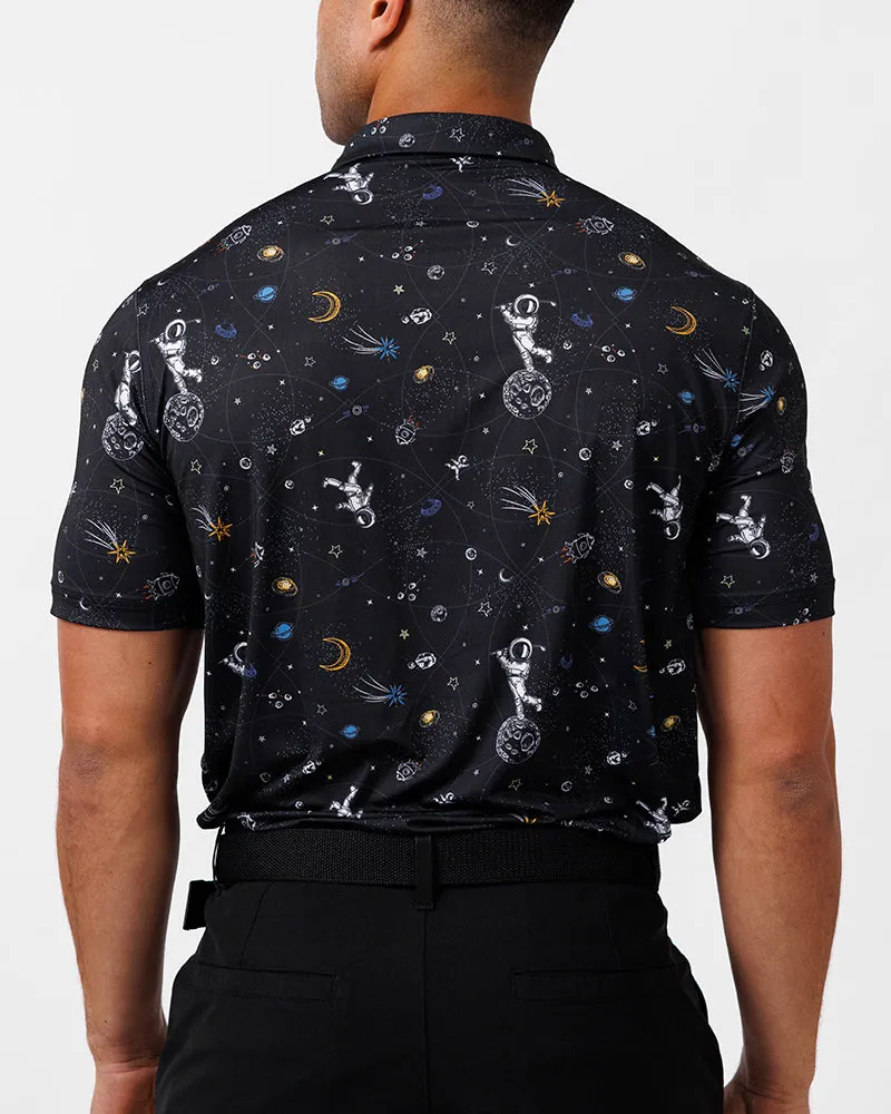 Mission Albatross Men's Polo Gift Idea Moisture Wicking Material