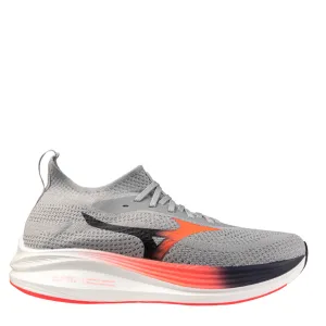 Padding Technology Mizuno Men's Neo Zen Running Shoes in Harbour Mist/Fiery Coral 2/Baritone Blue AW25