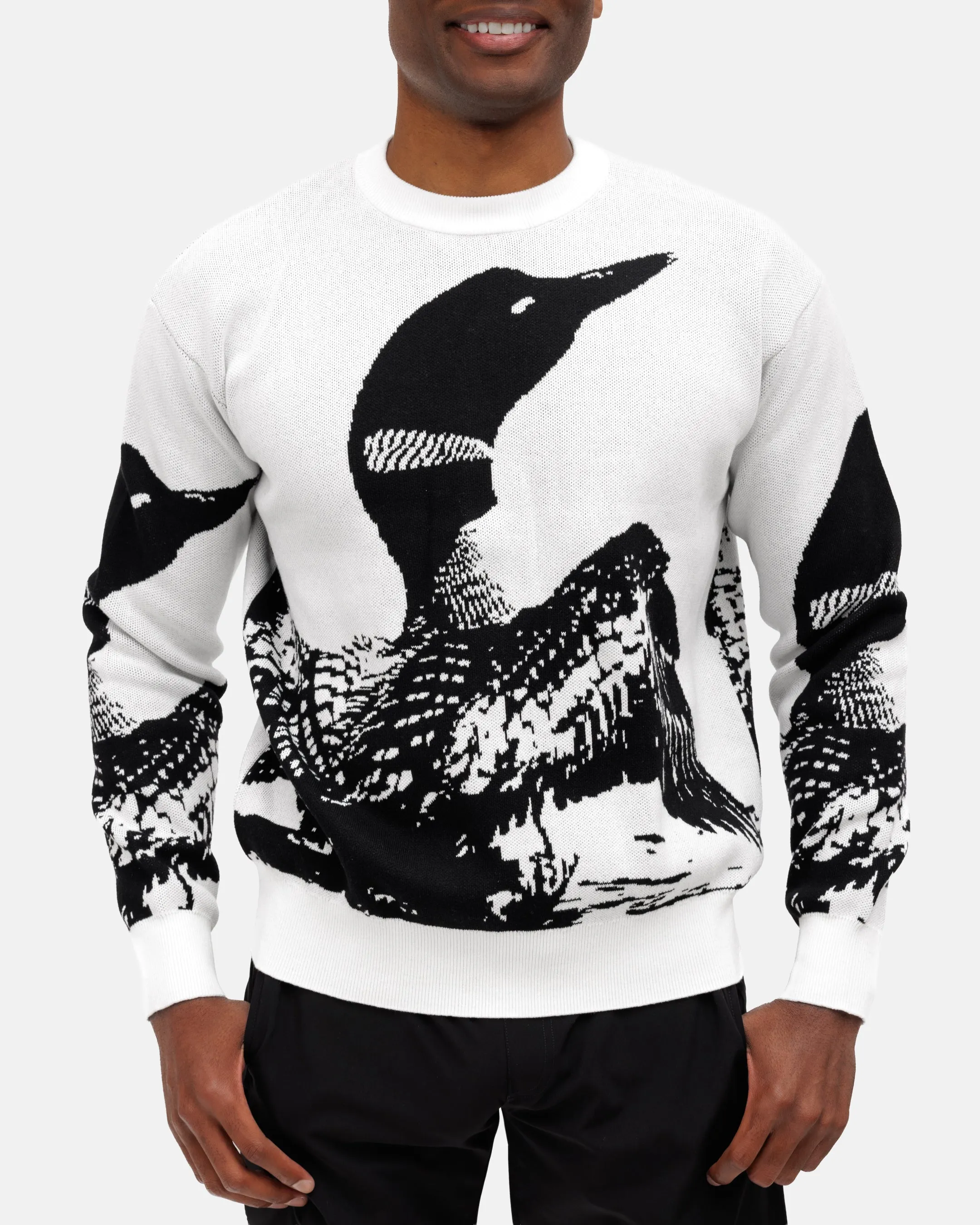 Urban Hoodie Customer Satisfaction Loon Call Wildknit Crewneck Sweater