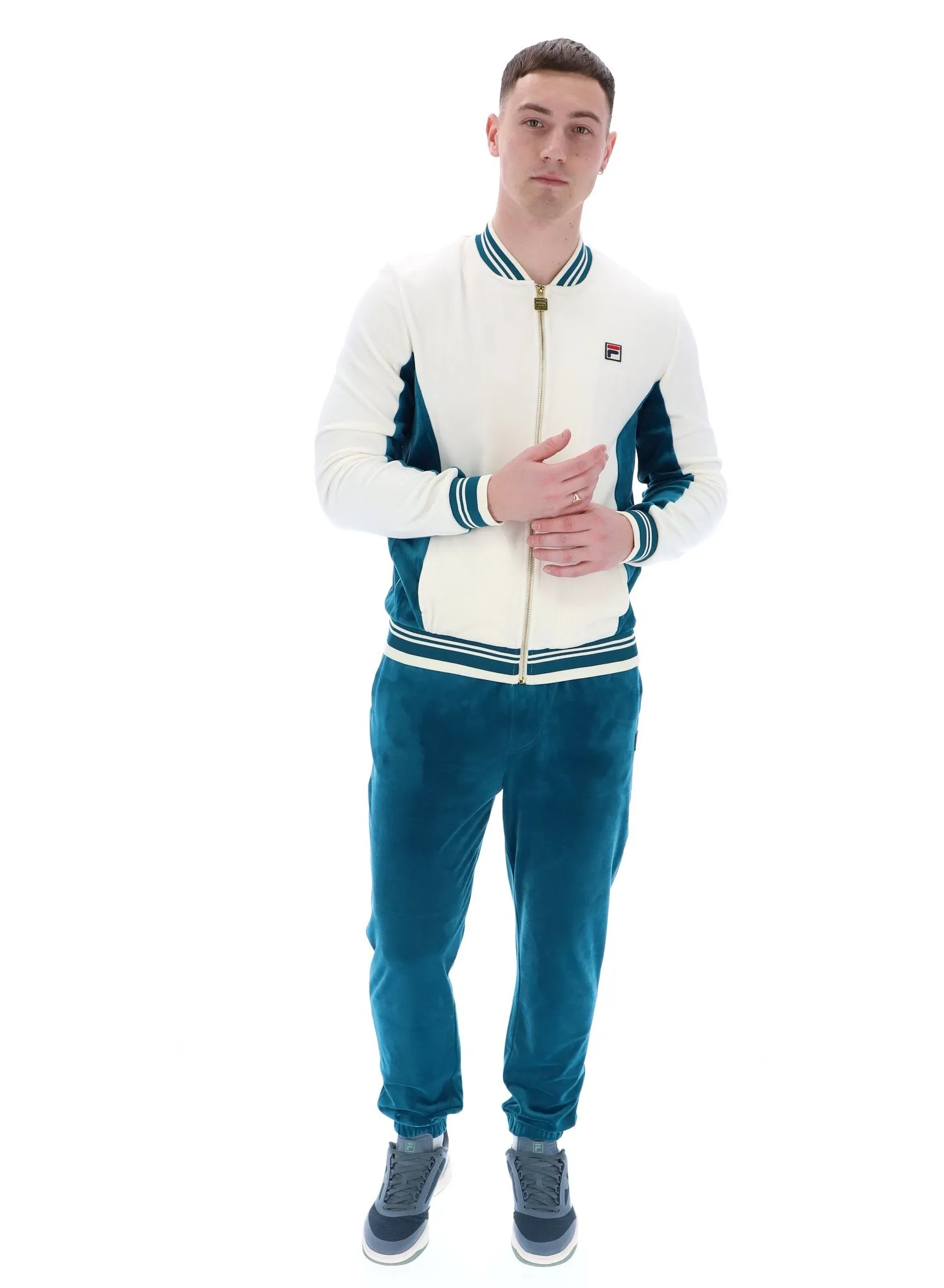 Miguel Velour Archive Track Jacket Cozy Wearable Daily Relaxed