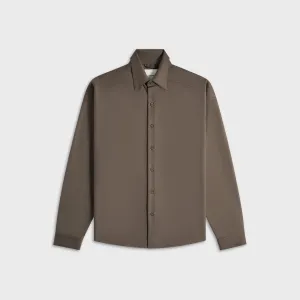 Noise Reduced Fabrics WrinkleFreeFinish Entire Studios Miller Shirt Wool - Taupe