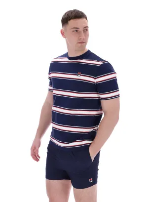 Easy Wear Sanders Yarn Dye Stripe T-Shirt