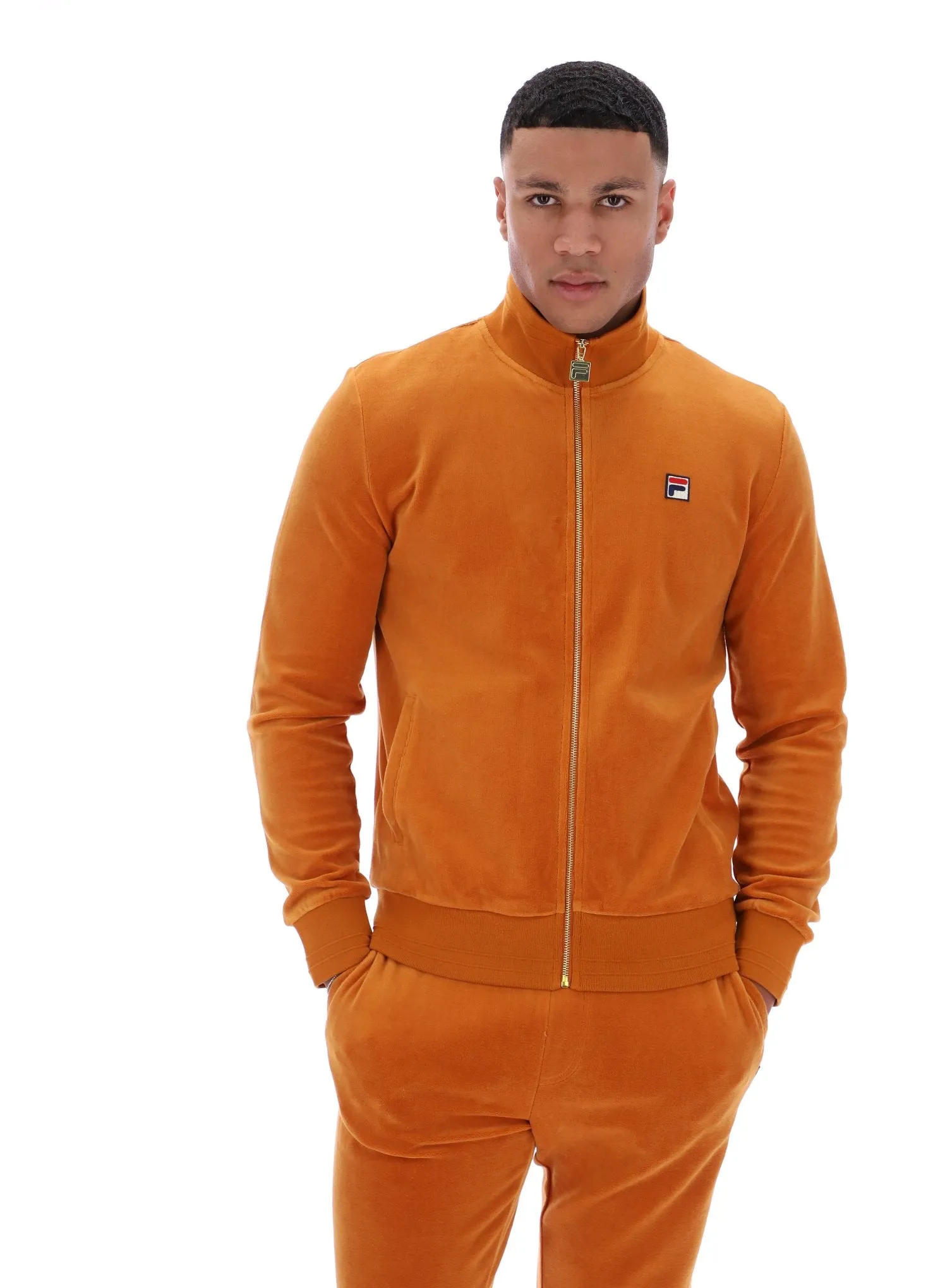 right for formal events Nero Velour Track Top