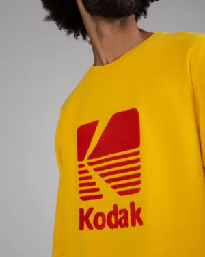 Lounge Style Kodak Logo Sweatshirt Yellow