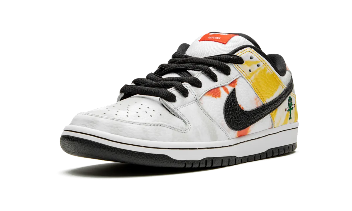 Ventilated Mesh SB Dunk Low "Tie-Dye Rayguns 2019 - White"