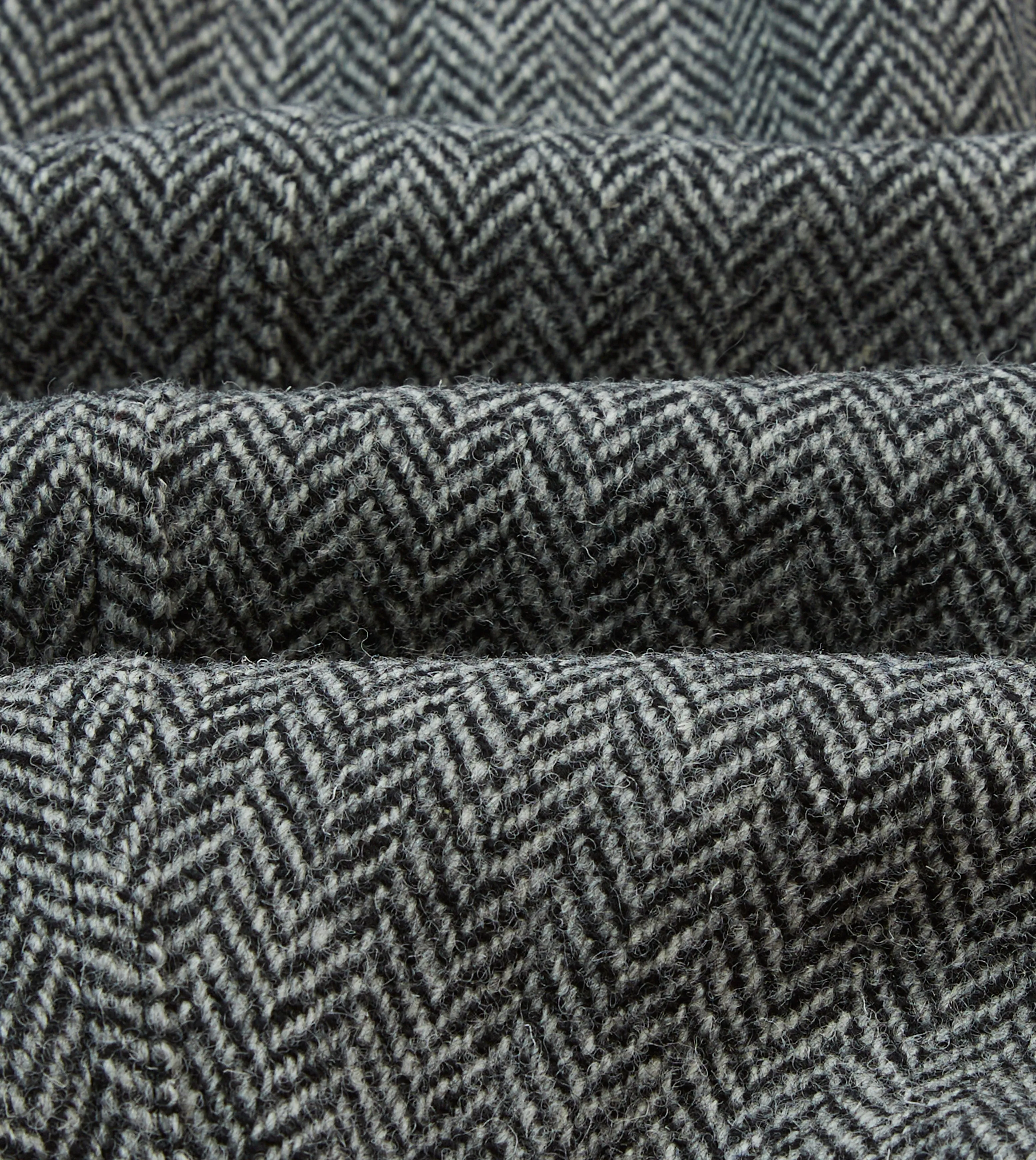 Grey Herringbone Harris Tweed Games Blazer Mk. VII Multipurpose Layering MultiPocket Layout