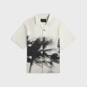 Stampd Camp Collar Top - Motion Print Quick drying material Mild Day Outfit