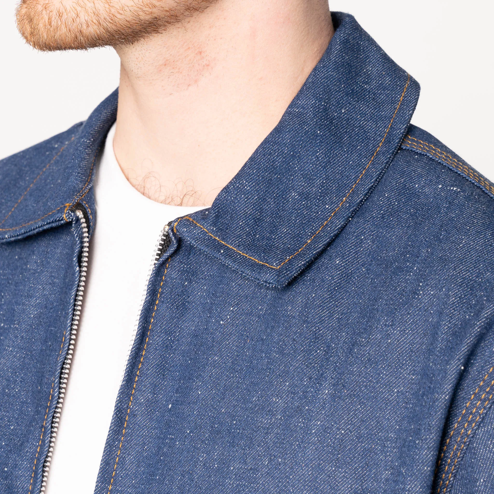 Zip Jacket - Workforce   Selvedge Stylish Basics