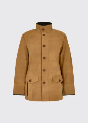 Moore Leather Jacket - Tan Eco Friendly Coatings Mold resistant