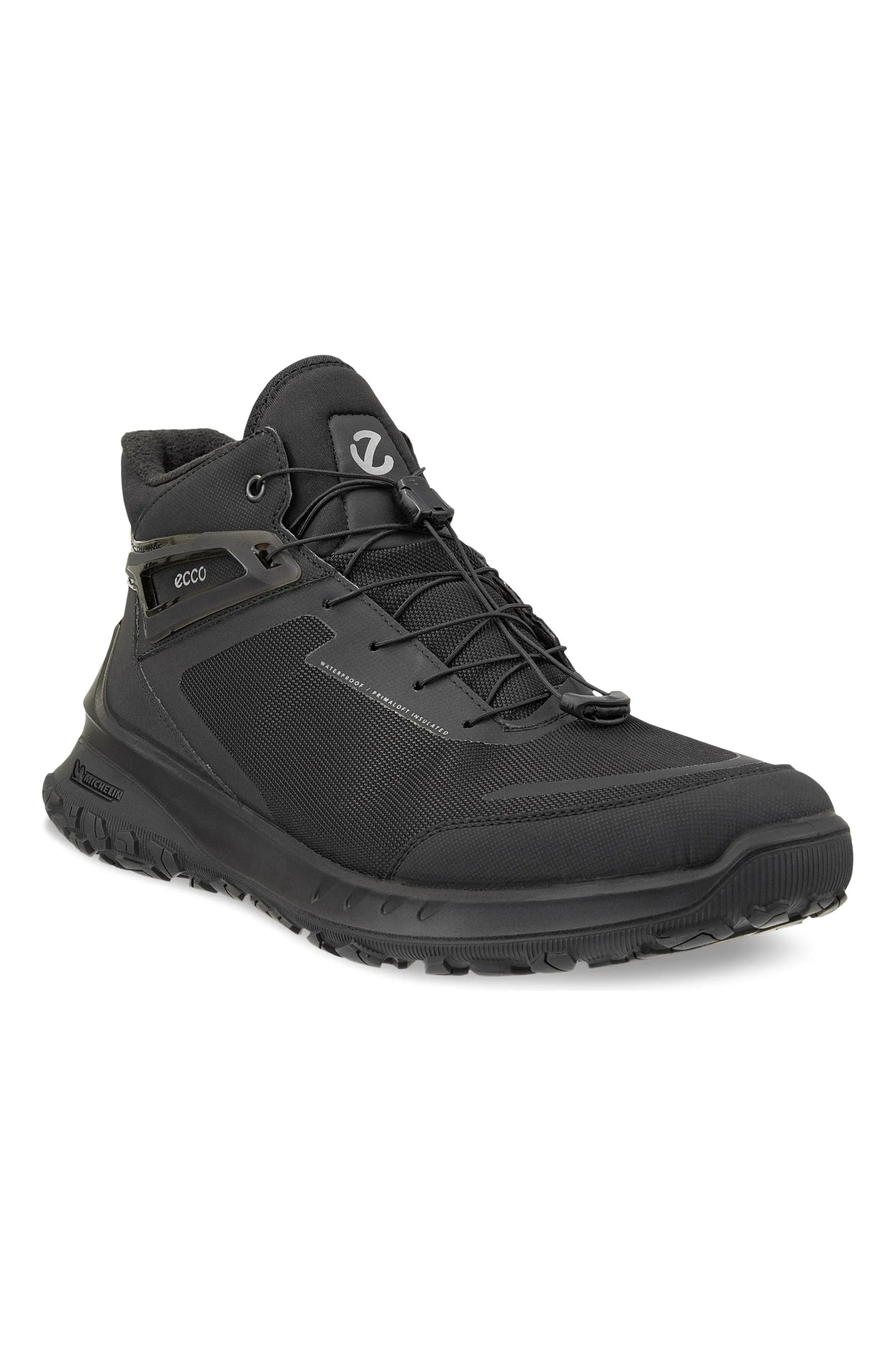 ECCO ULT-TRN M Black Waterproof 824294-51052 Effortless Style Muddy Path