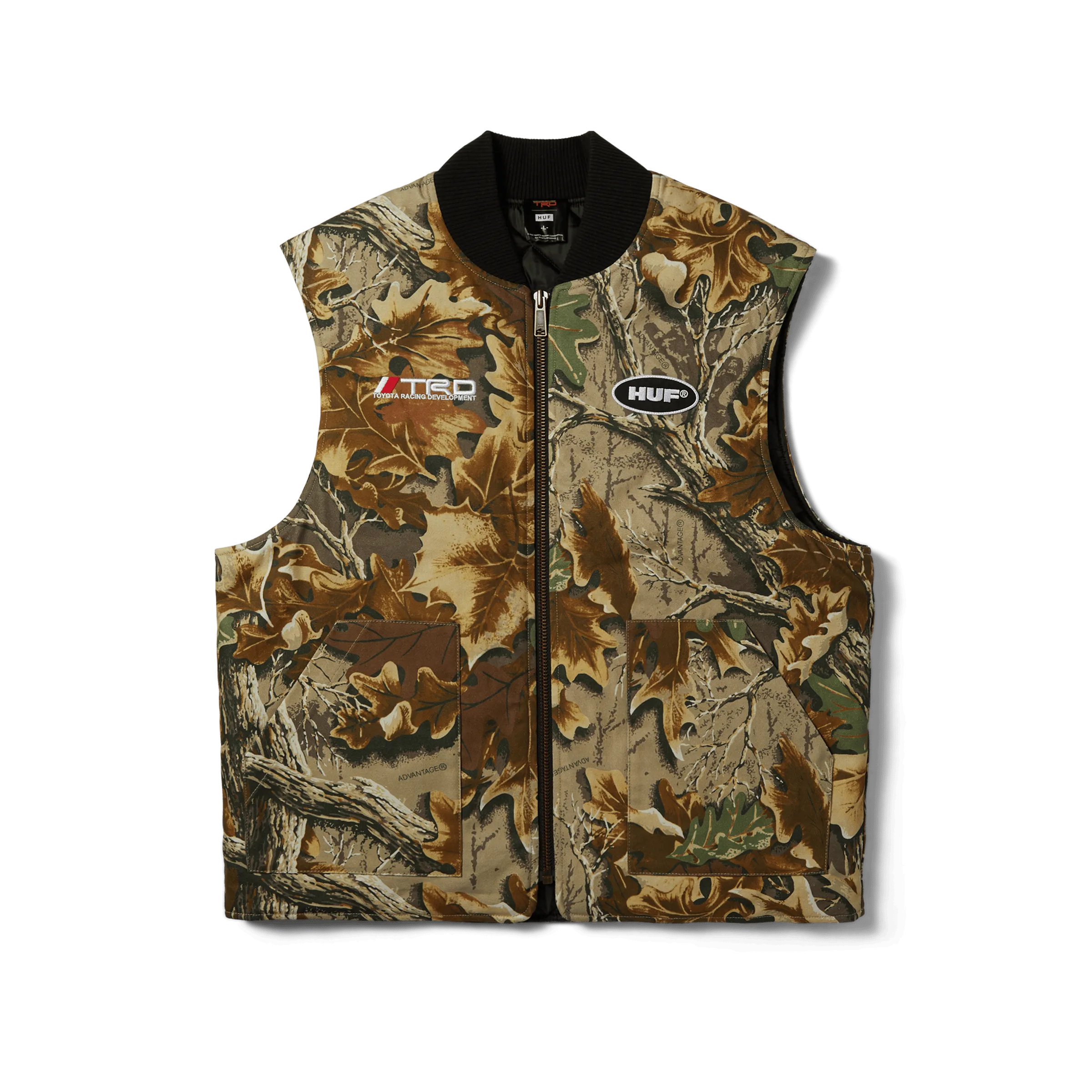 WrinkleFreeFinish Seamless construction HUF x Toyota TRD Vest