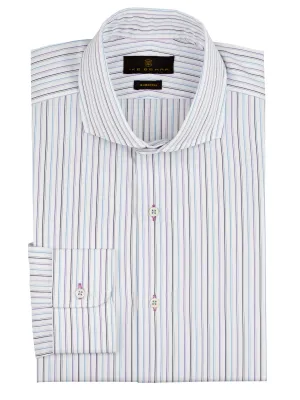 Multi-Stripe Dress Shirt Eco Friendly Dye