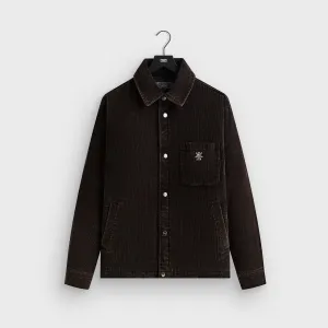 Everyday Urban Style Kith Washed Corduroy Brixton Puffed Shirt Jacket - Ink