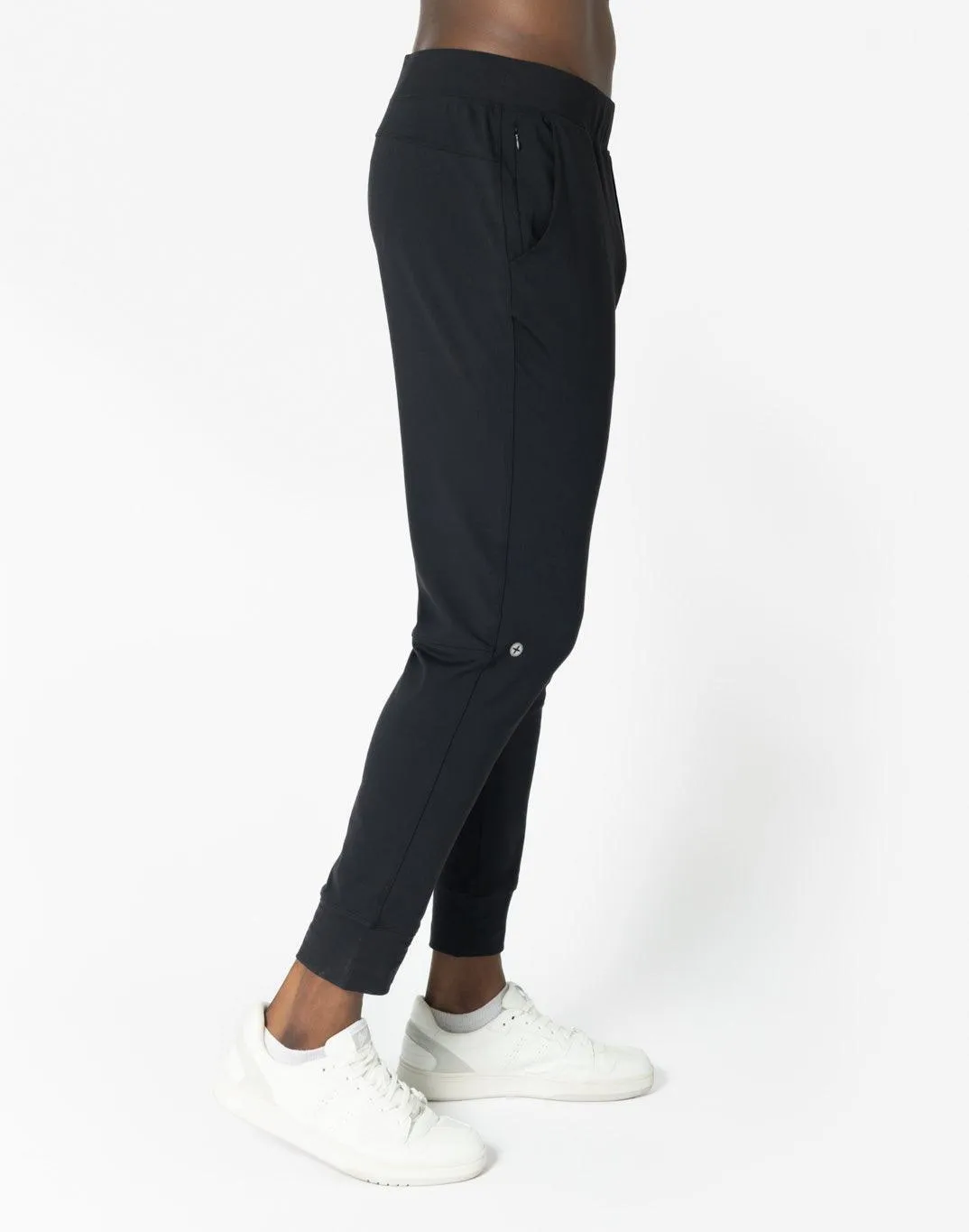 HighWaistSupport MVP Base Jogger in Black