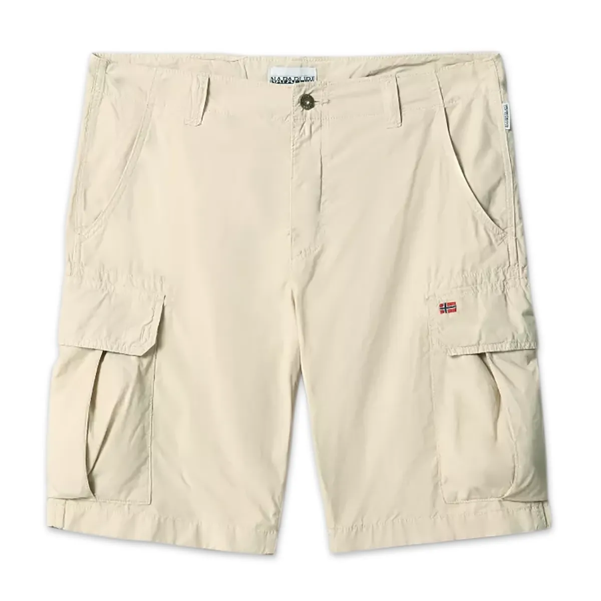 Napapijri - Noto 4 Cargo Shorts in Natural Beige Fit Design