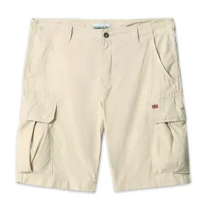 Napapijri - Noto 4 Cargo Shorts in Natural Beige Fit Design