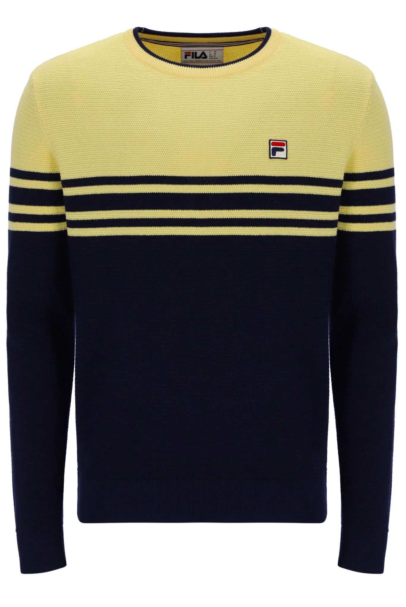 Nate Crochet Knitted Sweatshirt Active Comfort Embroidered Detail