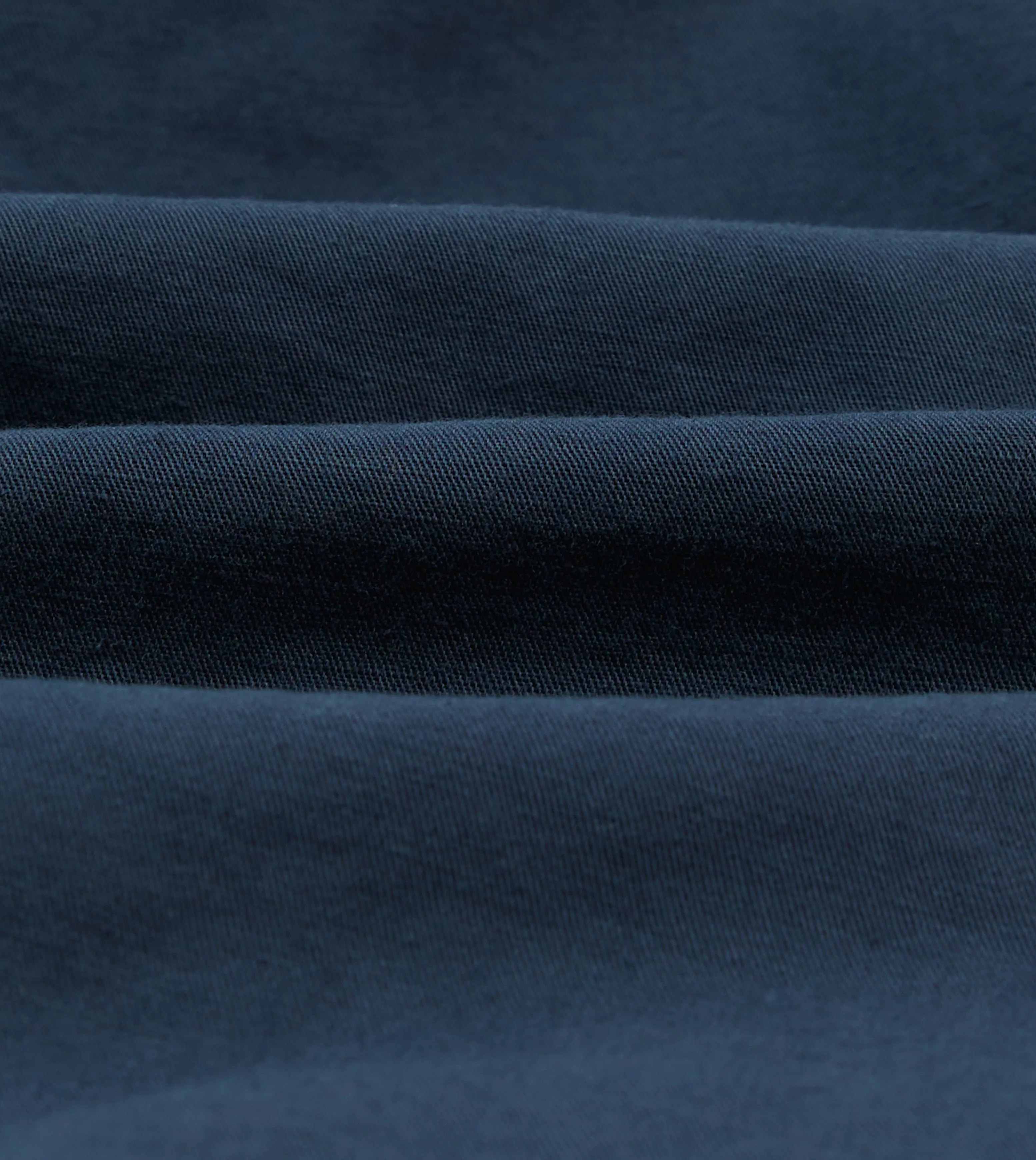 Layered Drape Navy Cotton Linen Games Blazer Mk. I