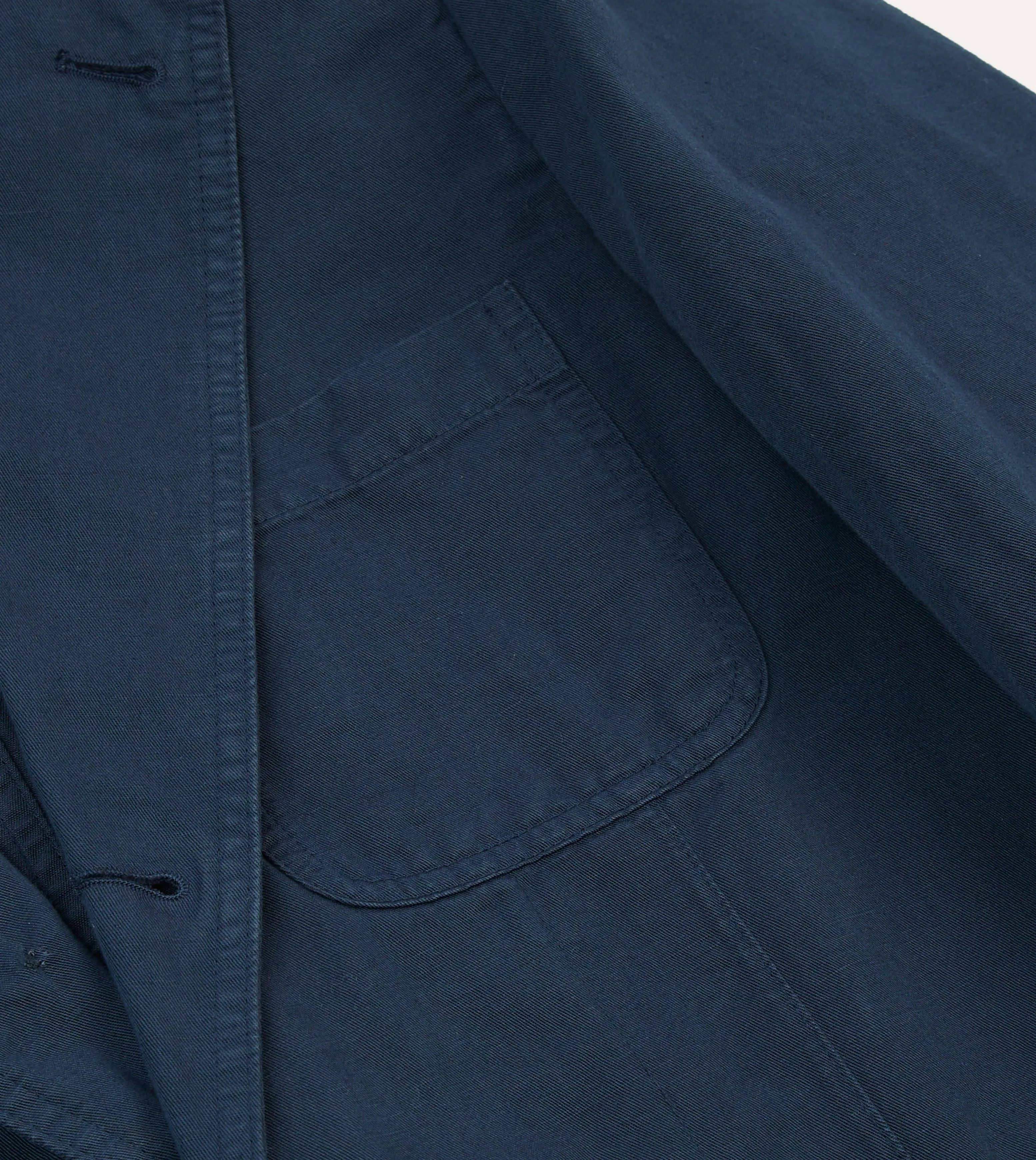 Navy Cotton Linen Games Blazer Mk. I Outdoor Adventure Wear