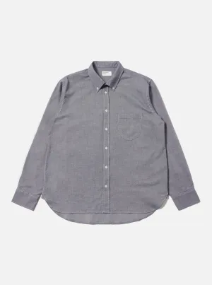 Festival Outfit Relaxed Design Navy Neptune Cotton Lazy Day Shirt