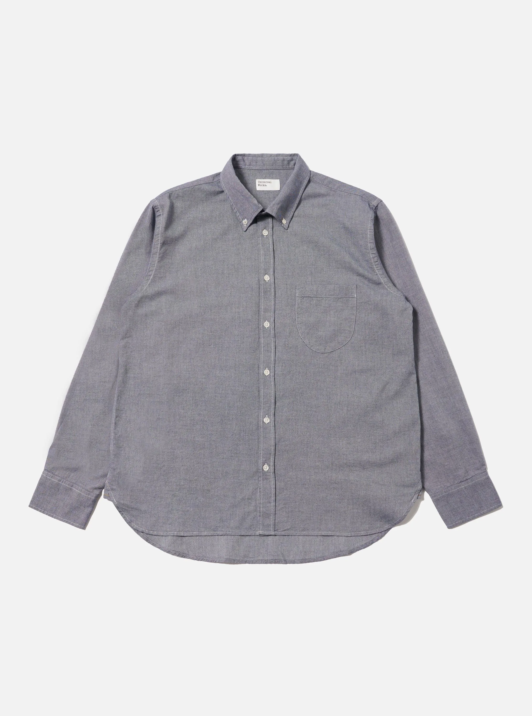 Festival Outfit Relaxed Design Navy Neptune Cotton Lazy Day Shirt