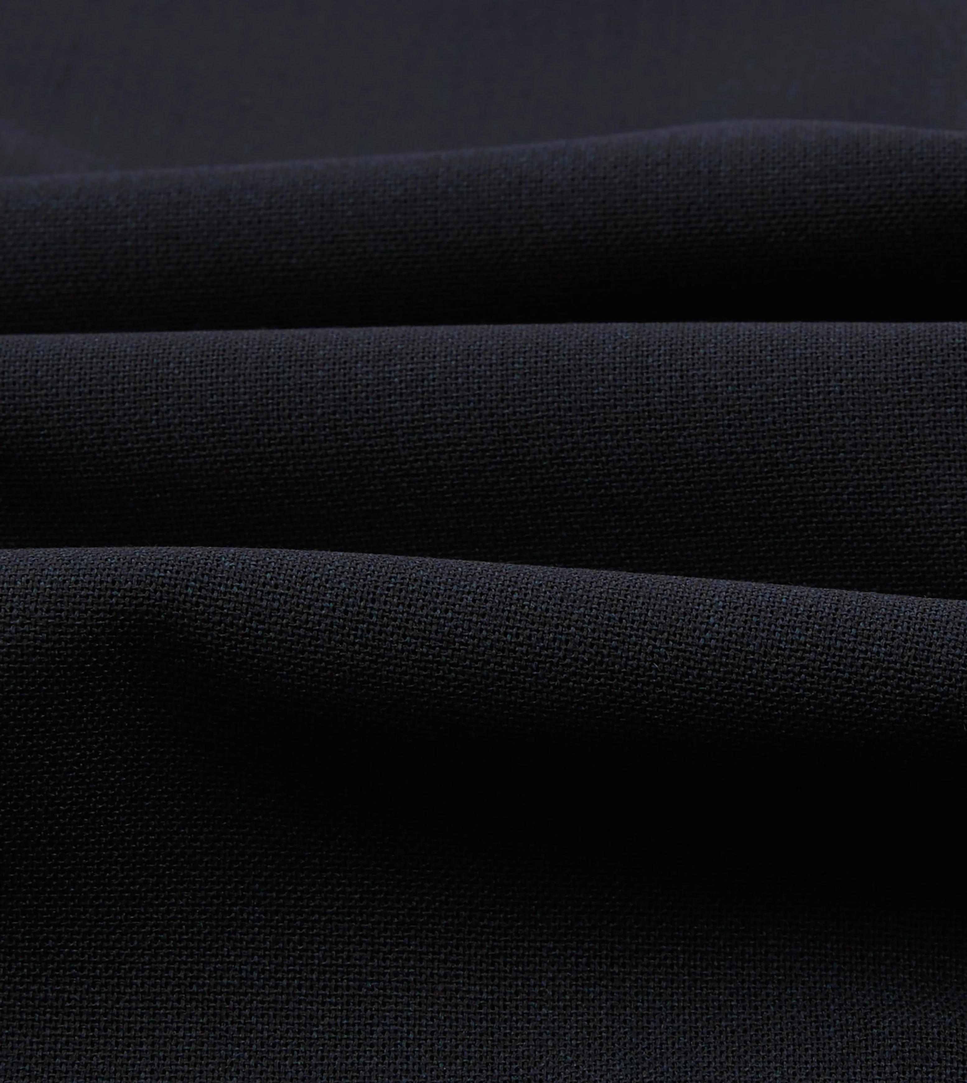 Navy Tropical Wool Tailored Jacket Tear Resistant Knit AntiPilling Finish