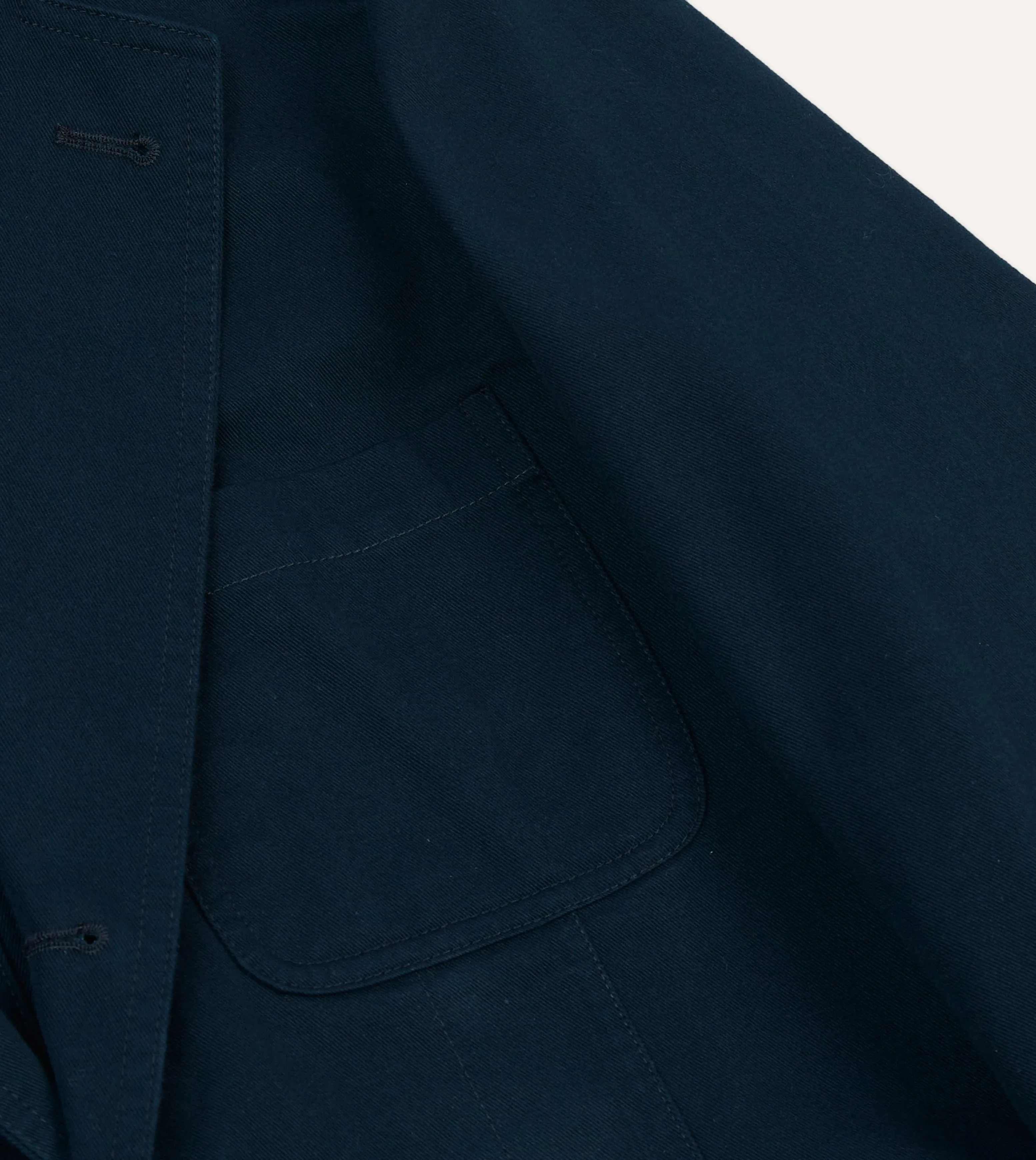 Insulated Core Technology Navy Vintage Wash Cotton Games Blazer Mk. I