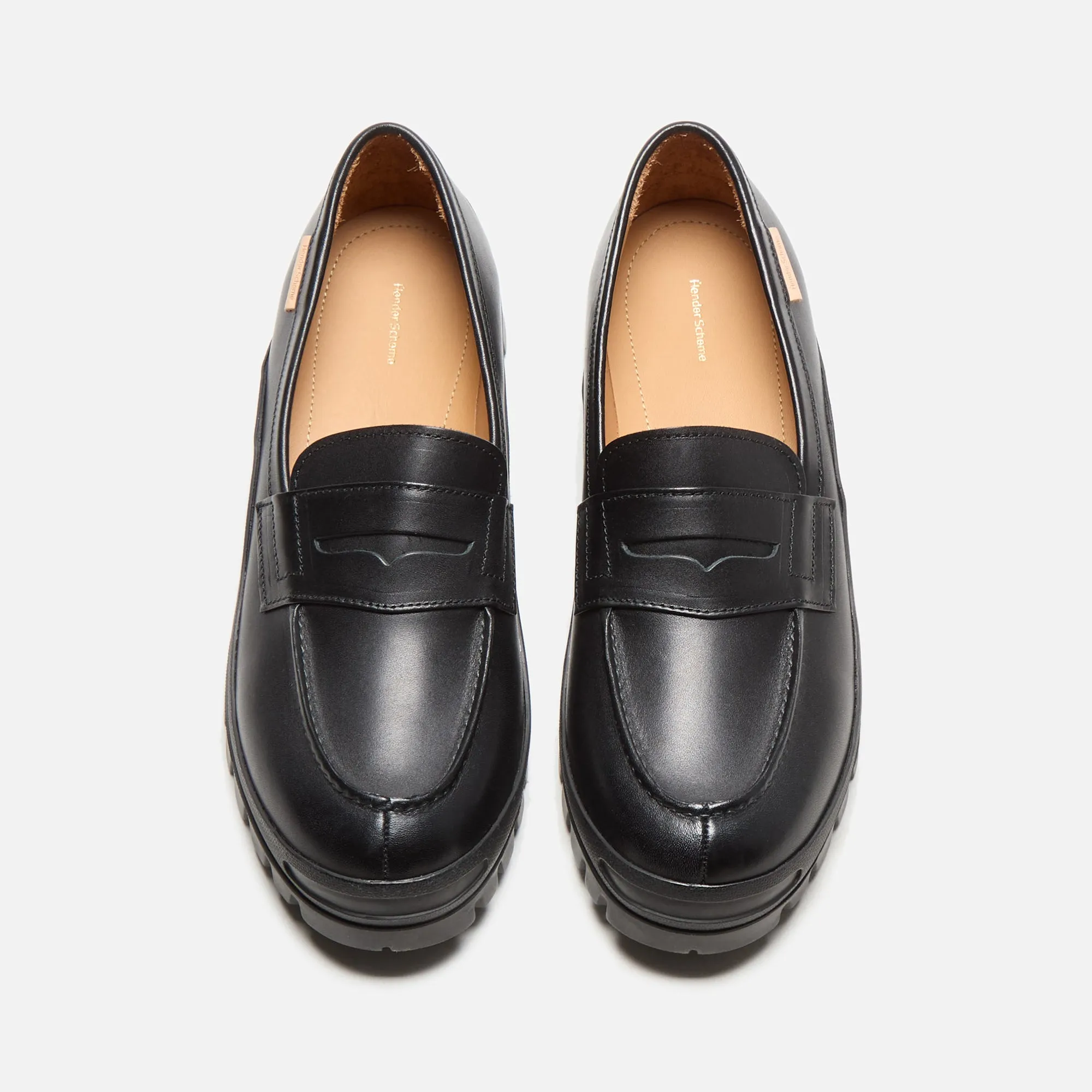 Hender Scheme Loafer #2146 - Black Sure Walk Sunrise Path