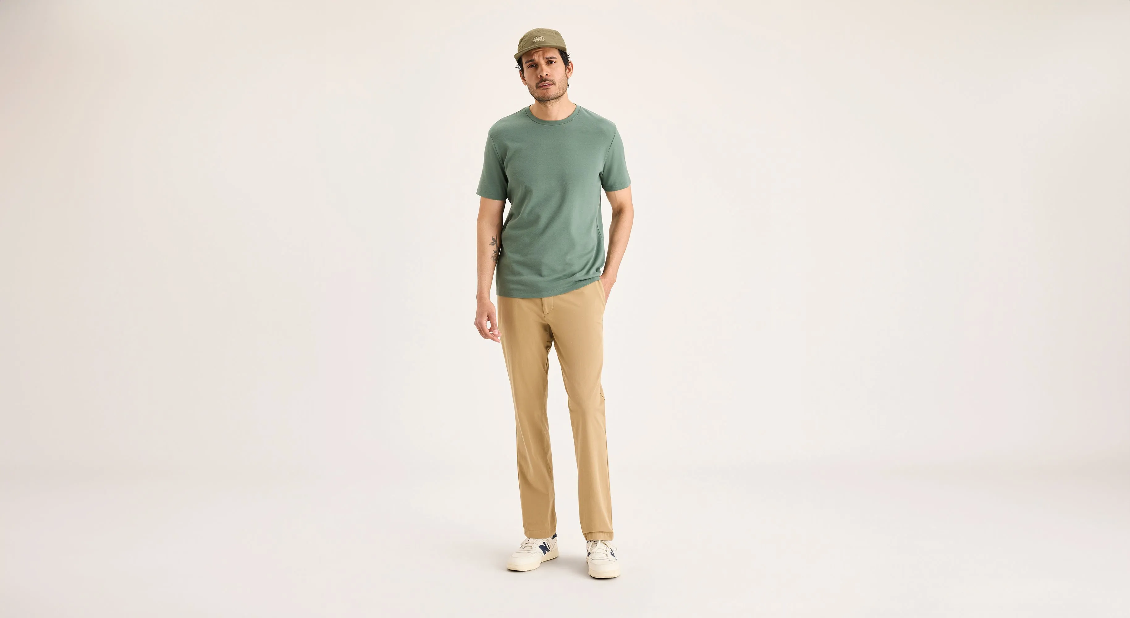 RecycledPolyester Go Activeflex Chino, Slim Fit