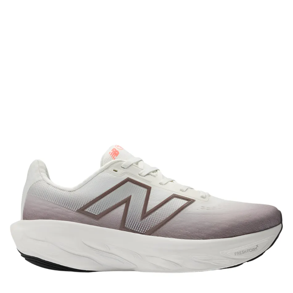 New Balance Men's 1080 V14 Running Shoes in Earth Shadow with Reflection and Urgent Red AW25 race shoes Maximum Stability