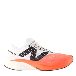 New Balance Men's Fuelcell Supercomp Pacer v2 Running Shoes in Urgent Red/White/Black AW25 Multi Density Layering