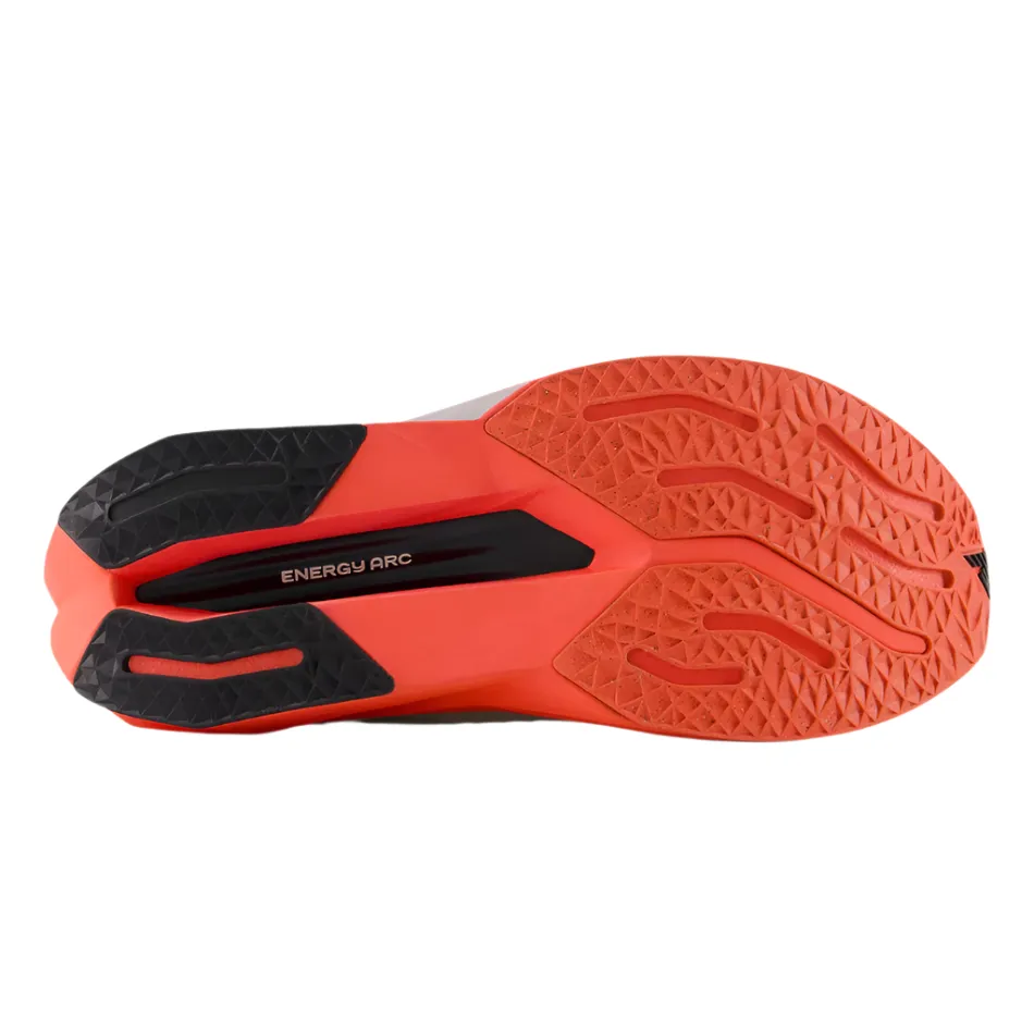 New Balance Men's Fuelcell Supercomp Trainer v3 Running Shoes in Urgent Red/Sea Salt/Black AW25 amateur running footwear