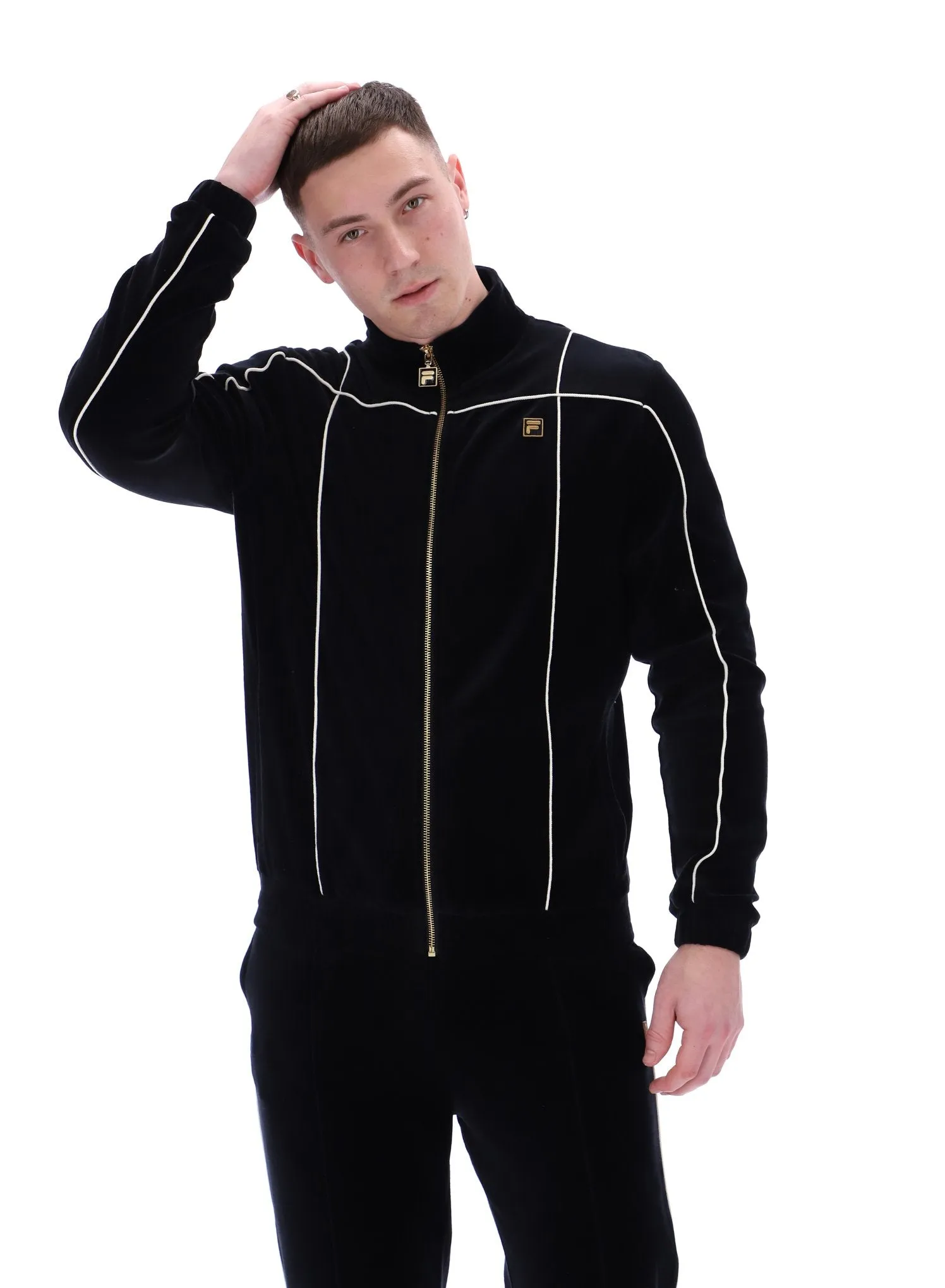 Nichols Velour Track Top right for travel