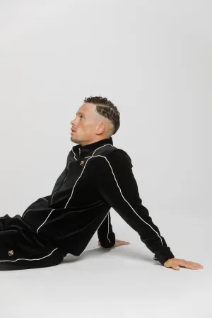 product premium quality assurance duck cloth Nichols Velour Track Top