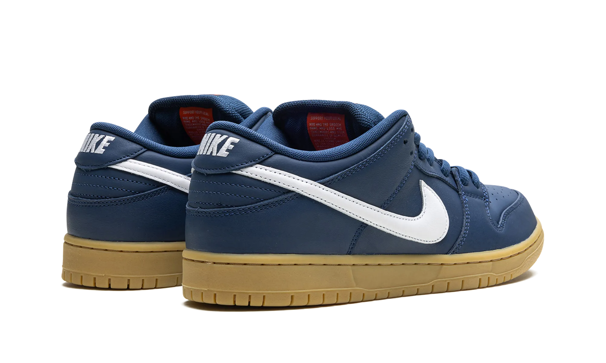 Nike SB Dunk Low Pro "Navy Gum" Flat Platform Comfort Design