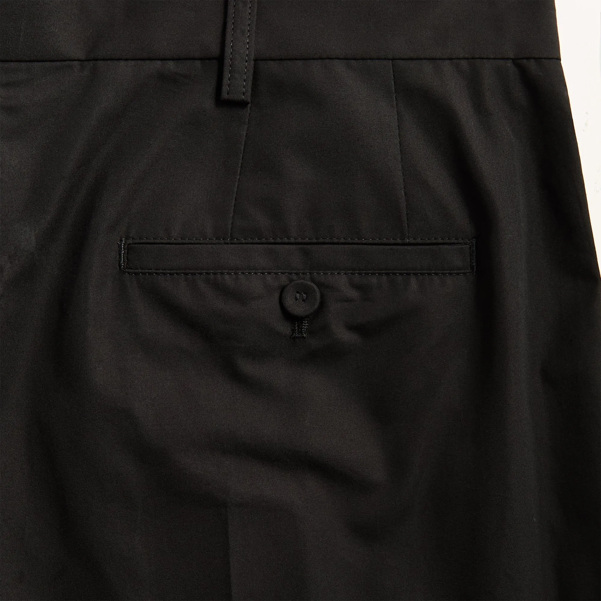 SecureClosures Light Reflective Details Marni Compact Cotton Poplin Classic Trouser - Black