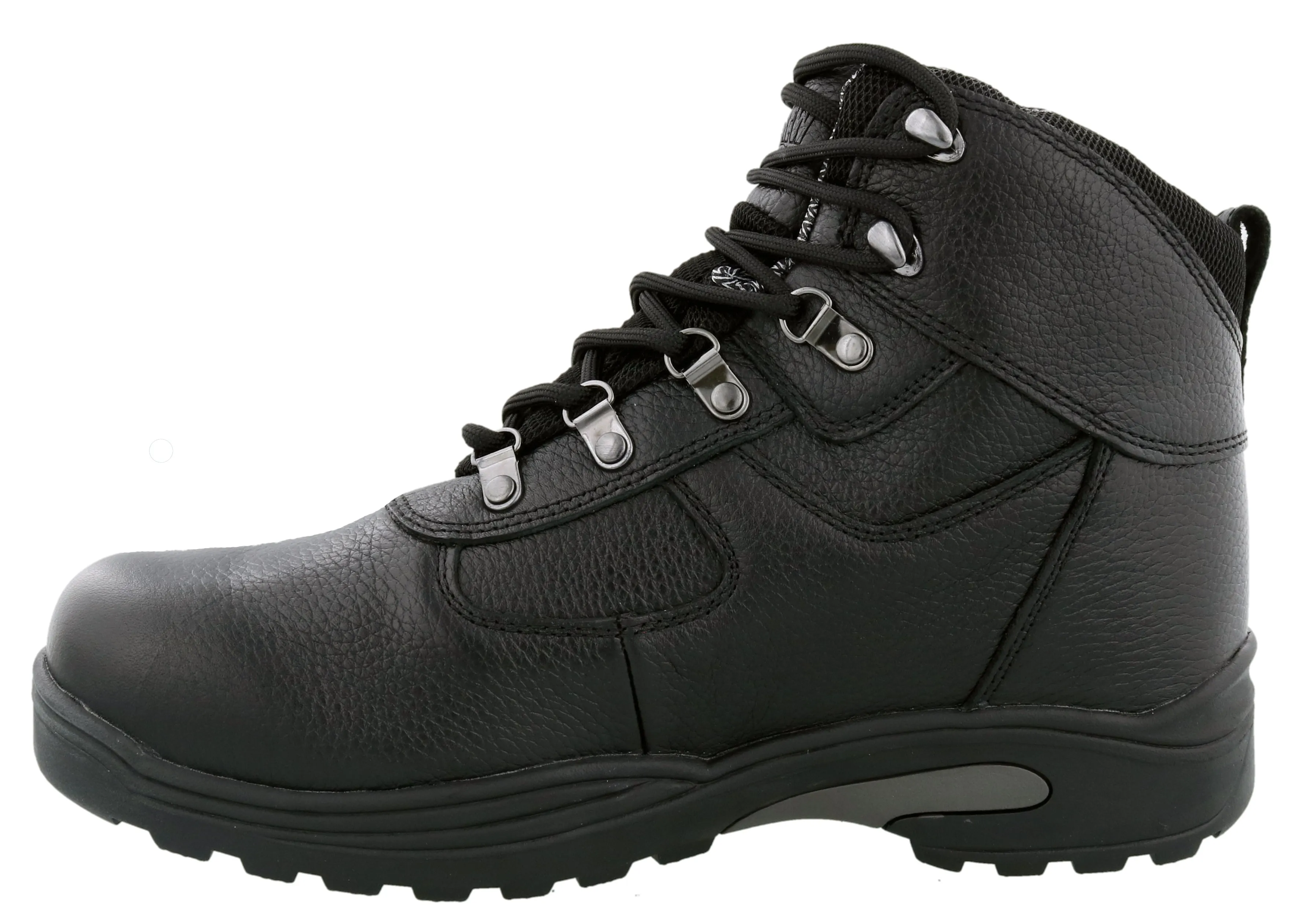 Rockford - Black Lace-up Trail Ready Footwear