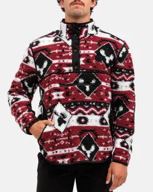 Moose Jaw Men's Sherpa Pullover Basic Travel Fit Moisture Wicking Inner Layer